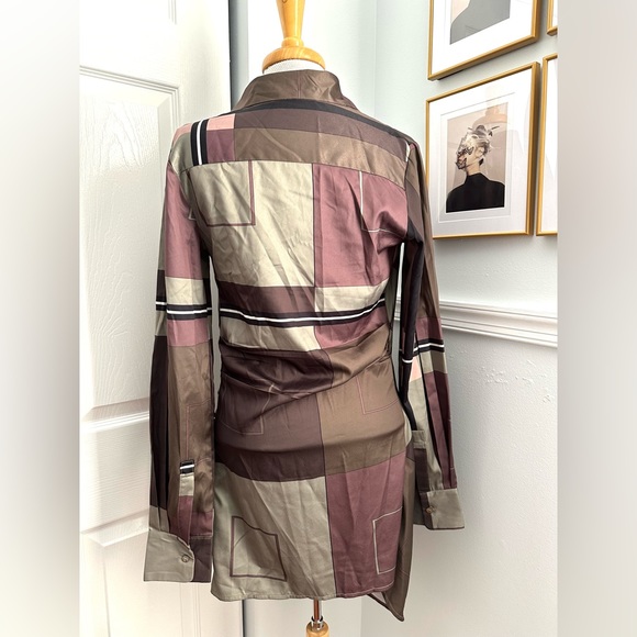 🤎 LIKE NEW BEAUTIFUL & UNIQUE SHIRT BY Dream Architect Size Small 🤎 - Picture 3 of 8